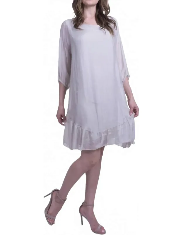 Silk Mini Dress