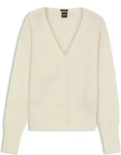 Ribbed-trim Cardigan In Cashmere