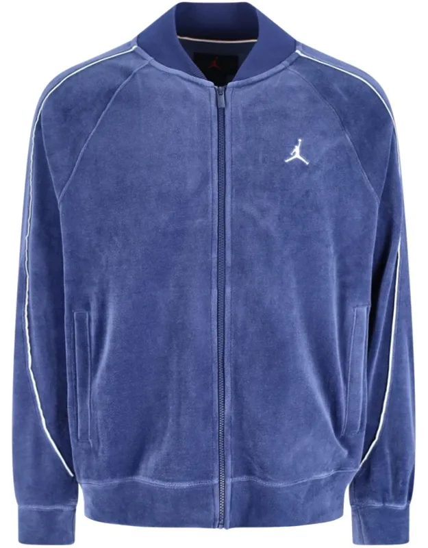 'jordan Track' Velour Sporty Jacket