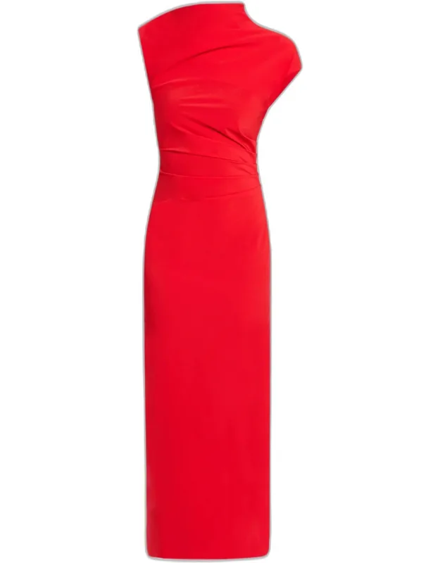 Asymmetric Maxi Dress
