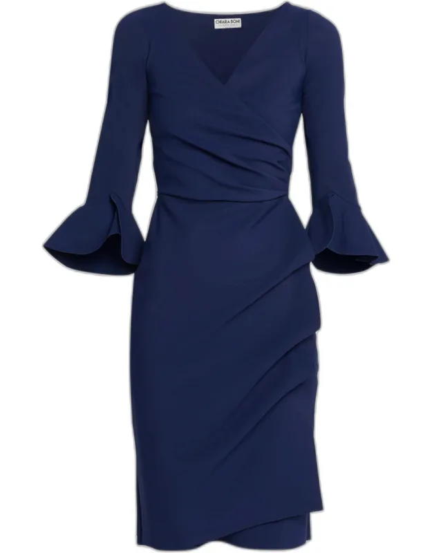 Ruffle Bodycon Dress