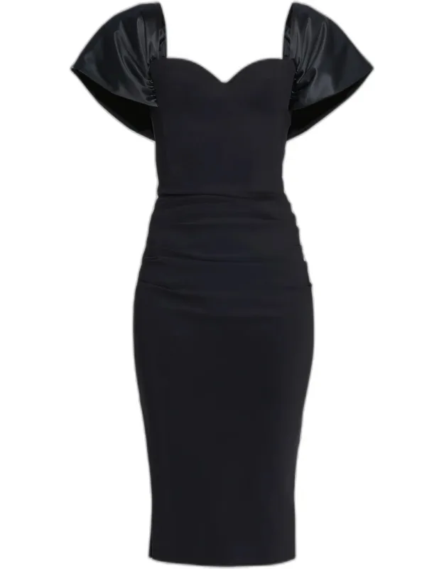 Sweetheart Midi Sheath Dress