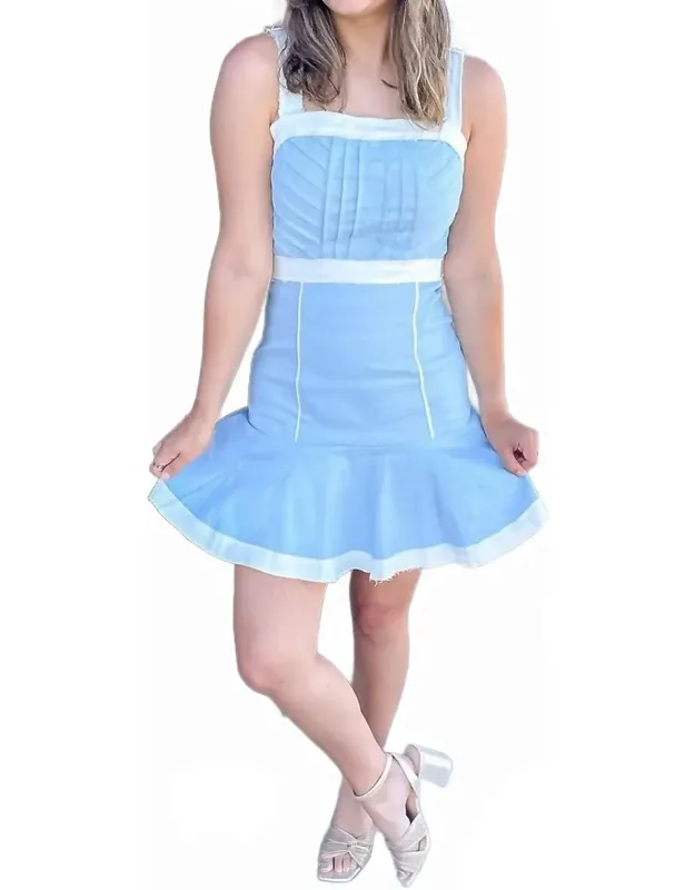 Flare Mini Dress