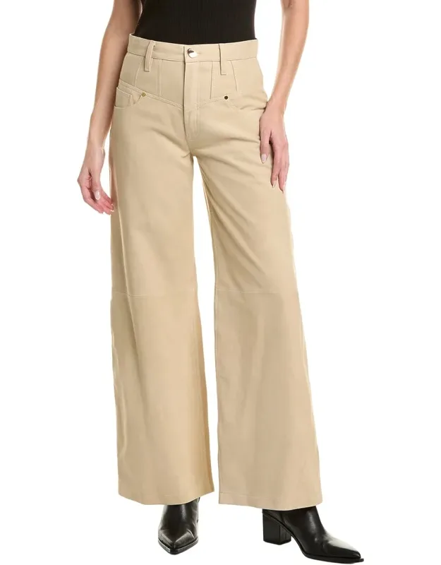 Suede Pants