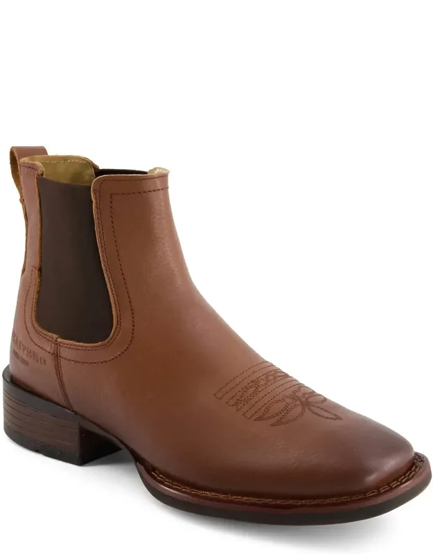 Genuine Leather Chelsea Boots