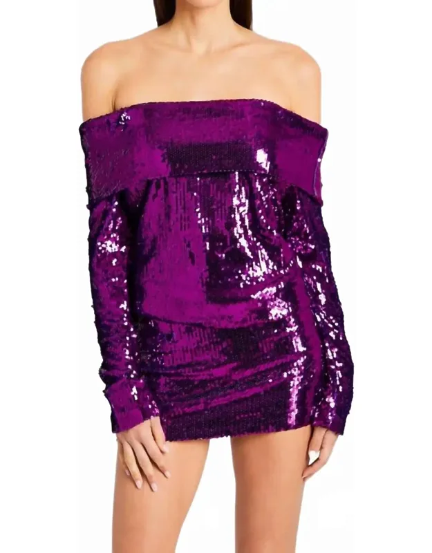 Sequin Mini Dress