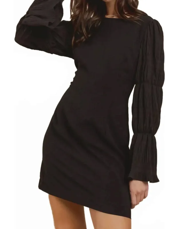 Tiana Tiered Bell Sleeve Mini Dress