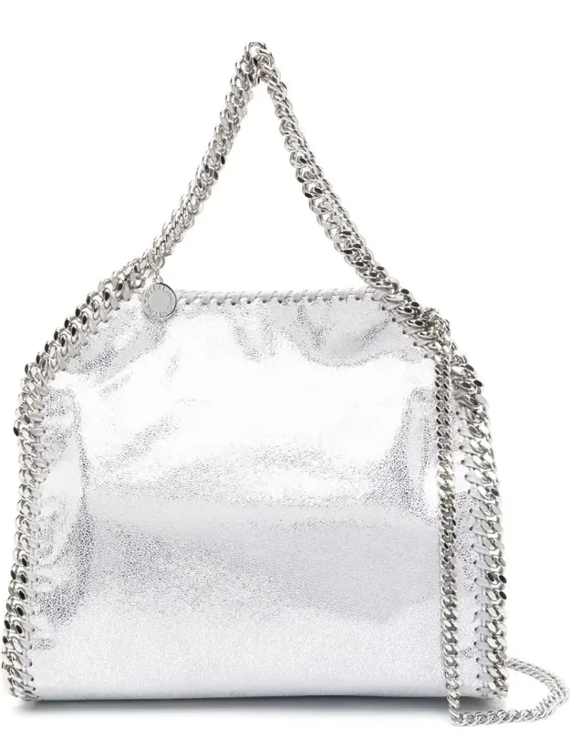 Mini Tote Falabella Eco Shiny Dotted Bag
