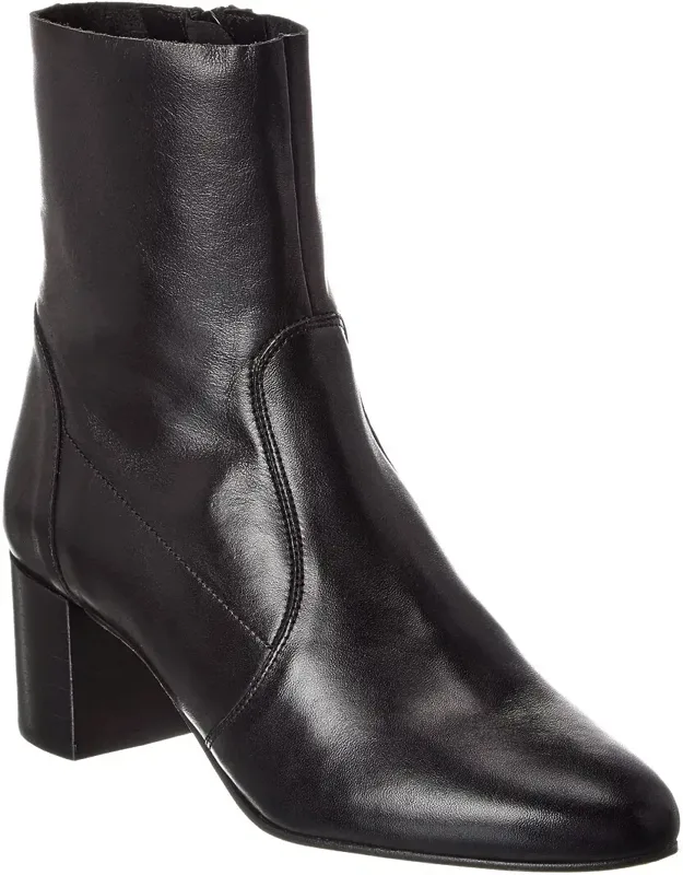 June Leather Bootie