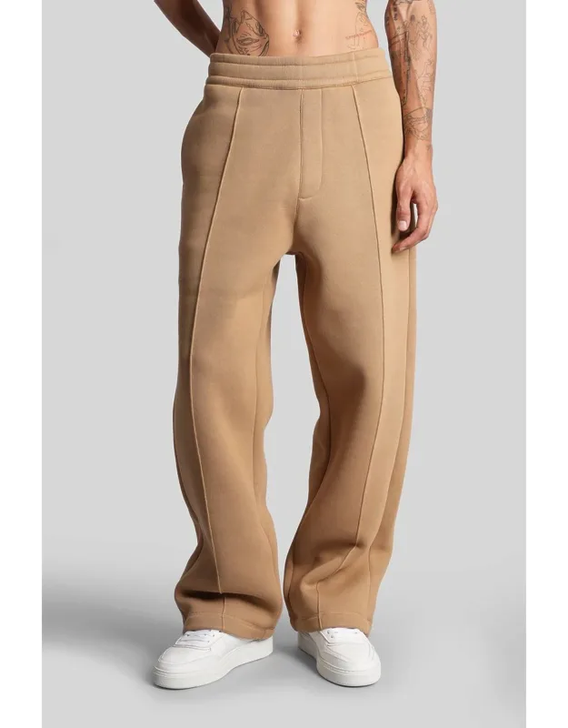 Pants With Elastic Waist And Side Pockets