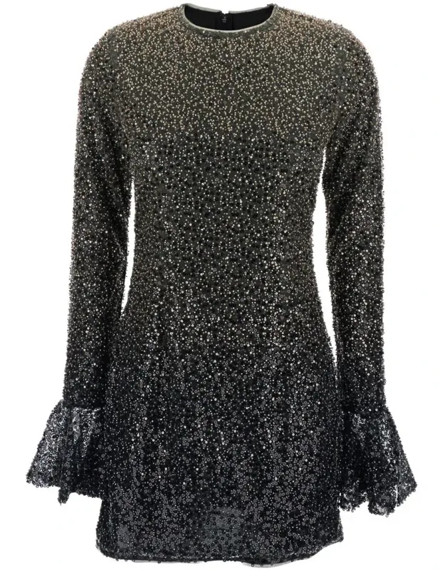 Beaded Mini Dress