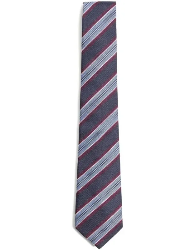 Jacquard Regimental Silk Tie