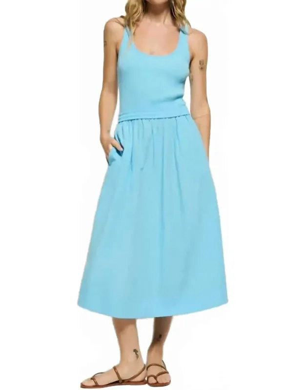 Sadelle Combo Midi Dress