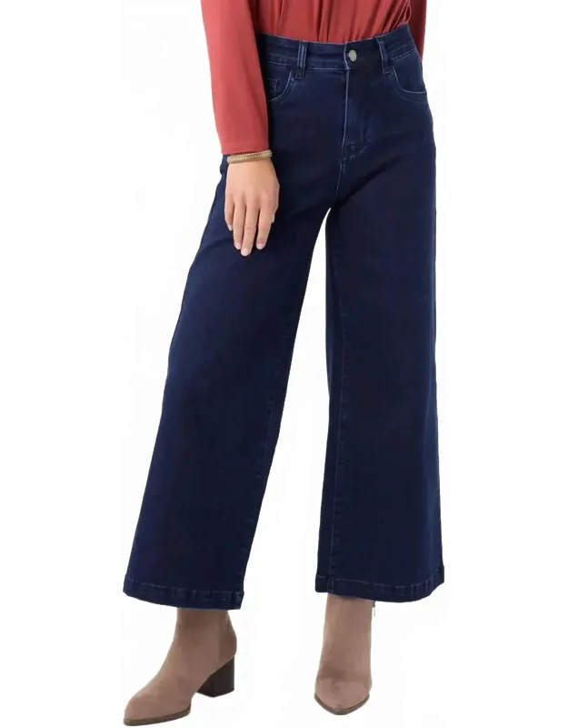 Wide Leg Crop Jeans