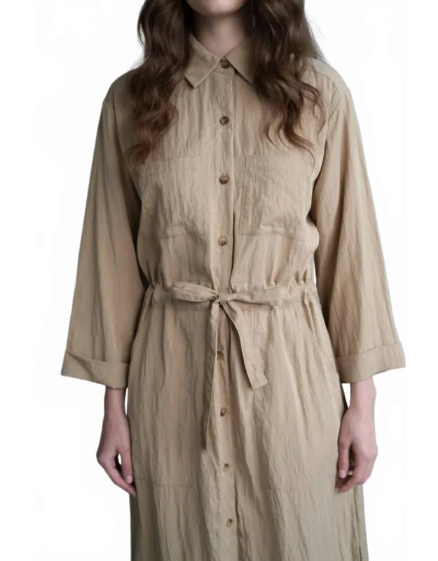 Lydia Long Shirt Dress