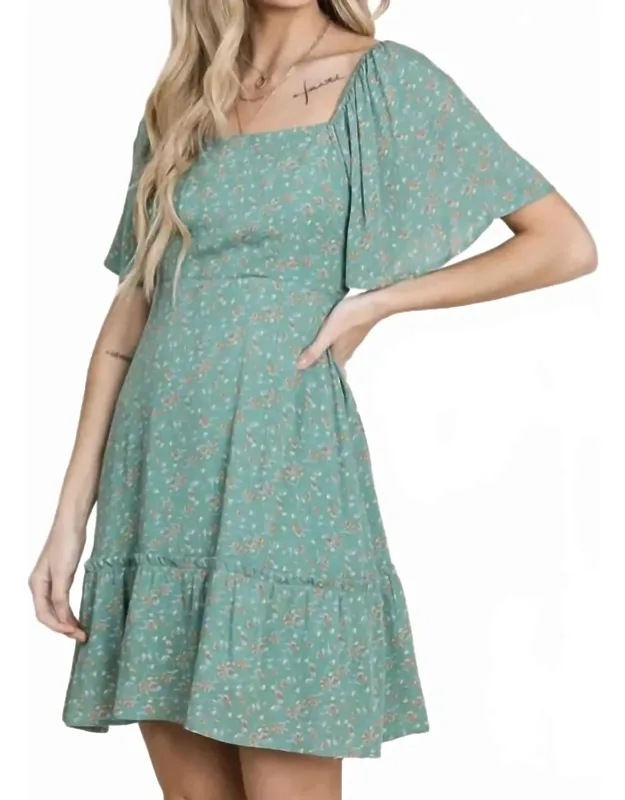 Floral Mini Dress