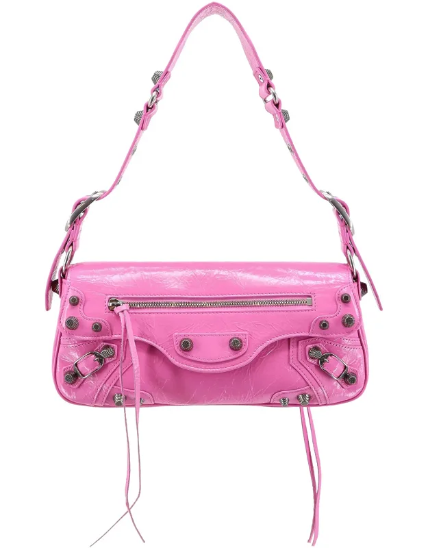 Leather Small Le Cagole Sling Shoulder Bag