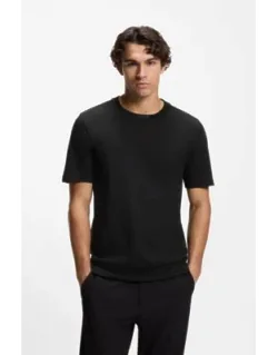 Logo-collar T-shirt In Cotton Jersey