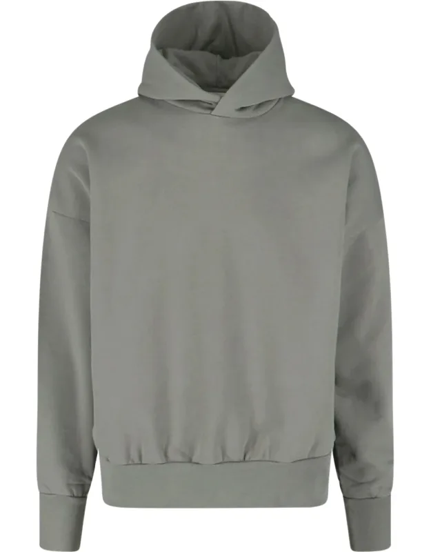 Hoodie With Long Sleeves And Dropped Shoulders