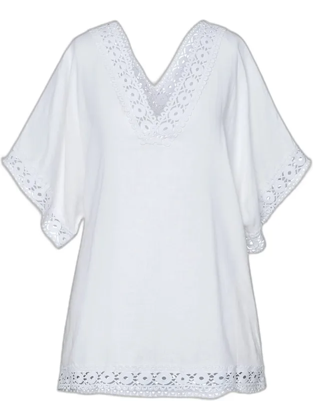 Lakeside V-neck Tunic Coverup