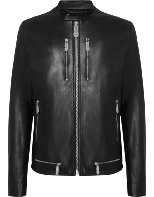 Leather Moto Jacket