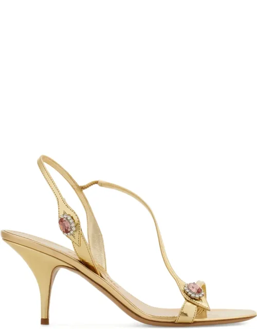 Crystal-embellished Sandals