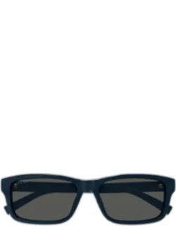 Rectangular Plastic Sunglasses