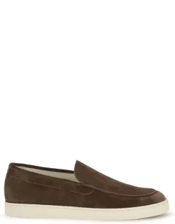 Sneakers With Contrast Rubber Sole And Branded Insole