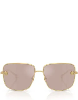 Versace Eyewear Sunglasses Butterfly Gold Metal Italy