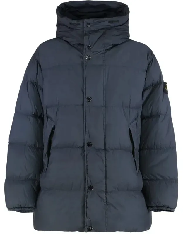 Parka With Hood In Nylon Reps