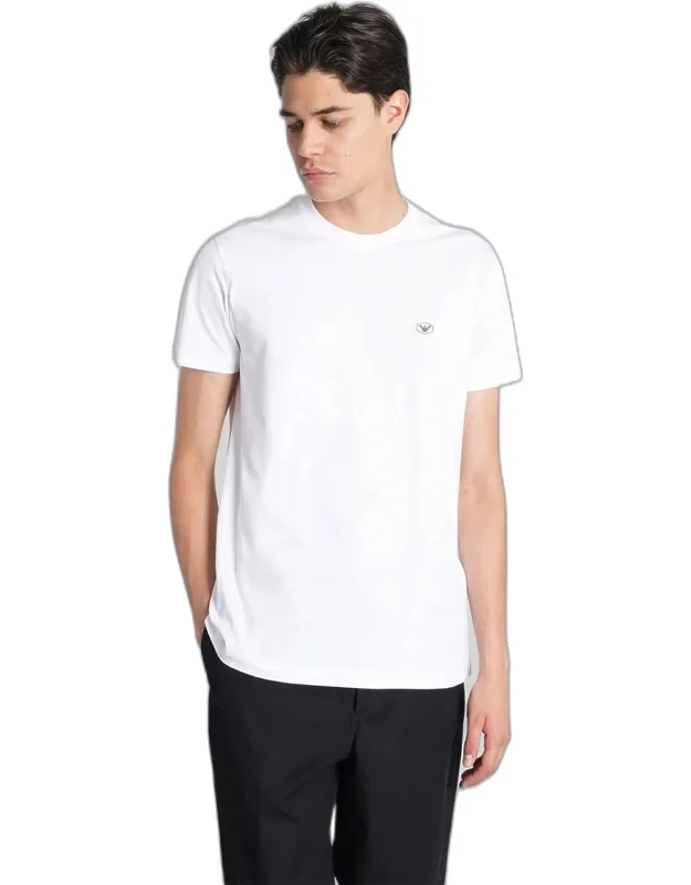 T-shirt With Round Neck And Short Sleeves