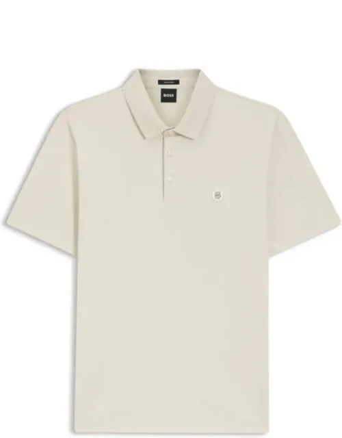 Mercerized Cotton Polo Shirt