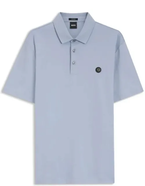 Mercerized Cotton Polo Shirt