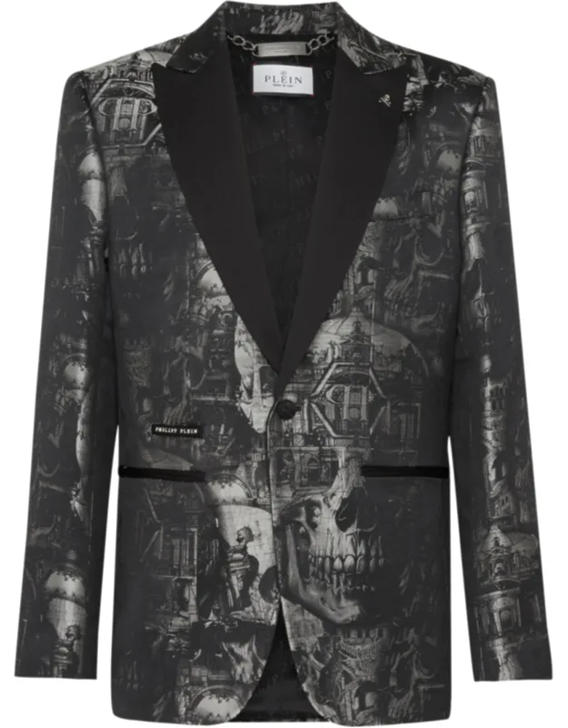 Jacquard Blazer