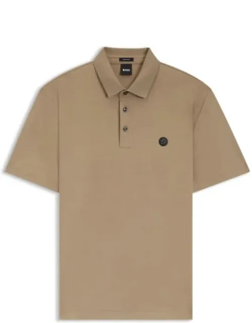 Mercerized Cotton Polo Shirt