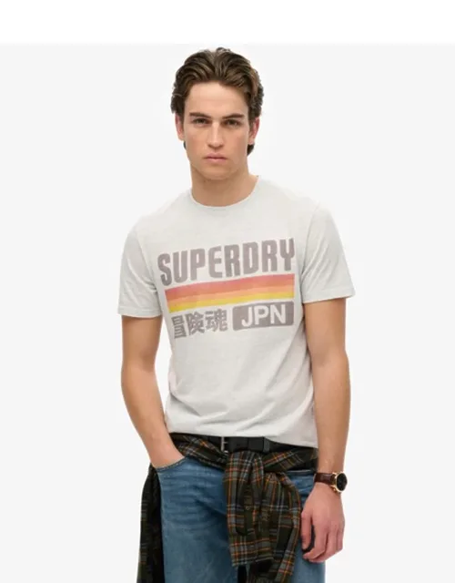 Japan Stripe Relaxed T-shirt