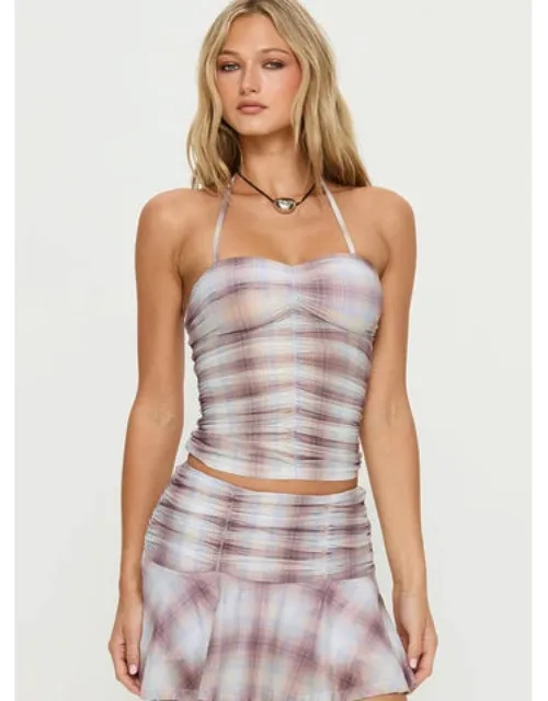 Ruched Halter Top