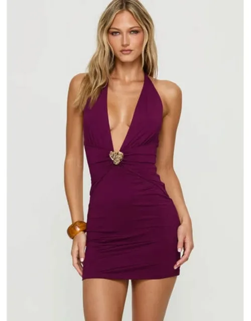 Halter Mini Dress
