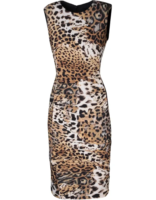 Multicolor Midi Dress
