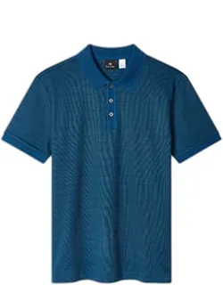 Textured Jacquard Polo Shirt