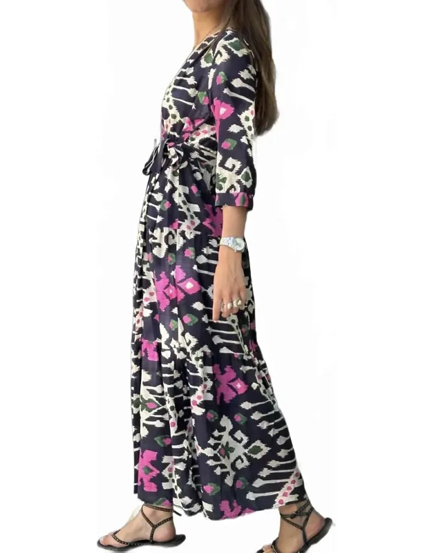 Long Wrap Dress
