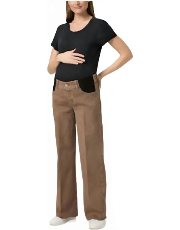Anessa Maternity Jeans With Raw Hem