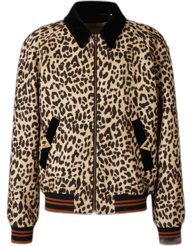 Wool Bomber Jacket