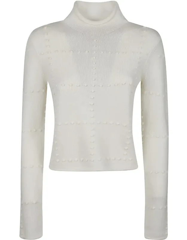 Guest In Residence Sweater With Popcorn Turtle Neck