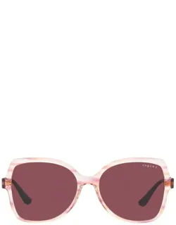 Vogue Eyewear Sunglasses Vo5488s 30625q Top Texture Violet/pink Acetate Italy