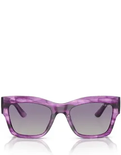 Vogue Eyewear Sunglasses Vo5524s 30908j Purple Havana Acetate Italy
