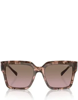 Vogue Eyewear Sunglasses Vo5553s 314514 Rose Tortoise Metal/acetate Italy