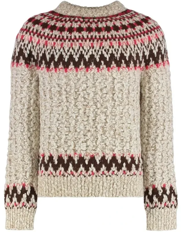 Wool Jacquard Sweater
