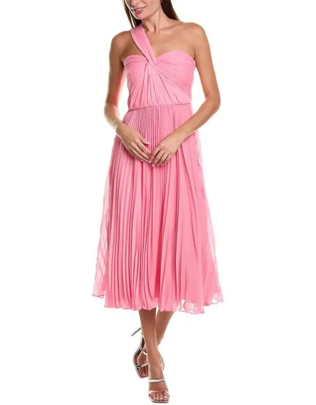 Lindsay Chiffon Midi Dress