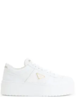 Sneakers Calf Leather Round Toe